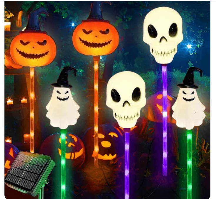 🎃 50% DE RÉDUCTION ! 🎃 Lumière Solaire pour Jardin en Forme de Citrouille – Décoration Chaleureuse, Énergie Solaire & Résistante à l'Eau – Parfaite pour Halloween et le Jardin 🌙