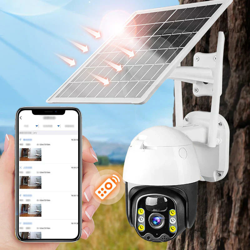 🎥Caméra de surveillance solaire sans fil intelligente🎁Livraison gratuite
