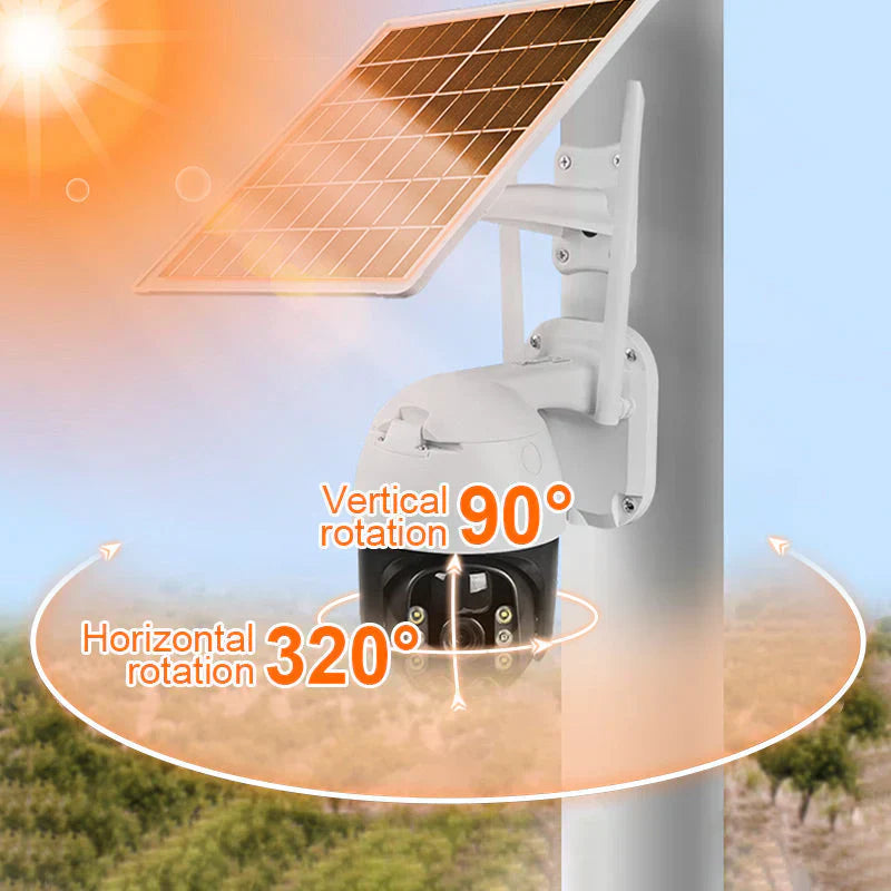 🎥Caméra de surveillance solaire sans fil intelligente🎁Livraison gratuite