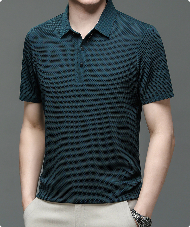 👔 50% DE RÉDUCTION ! ✨ Chemise Homme en Soie Glacée - Texture Luxueuse et Respirante pour Événements Élégants ou Quotidien 🎩🔥