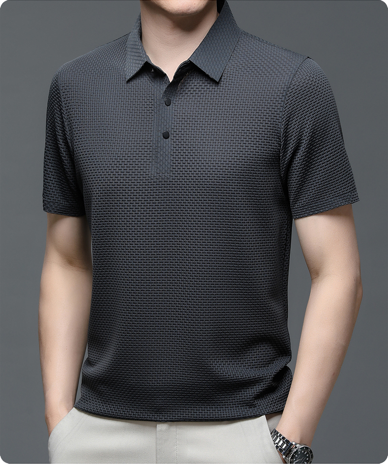 👔 50% DE RÉDUCTION ! ✨ Chemise Homme en Soie Glacée - Texture Luxueuse et Respirante pour Événements Élégants ou Quotidien 🎩🔥
