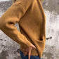 🧥Veste Tricotée à Col Rond – Fermeture Éclair Pratique, Douce & Confortable pour Tous les Jours👚