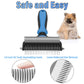 💐50% DE RÉDUCTION🐩Peigne démêlage pour chiens/chats – Poils longs & courts efficace 🌀