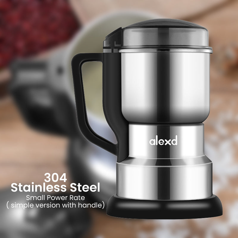 Mini Moulin Broyeur Électrique – Inox 316, Moteur Cuivre 400W Silencieux