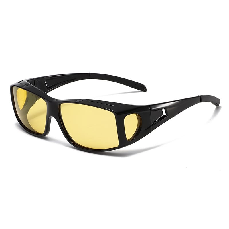 🕶️50% DE RÉDUCTION MAINTENANT🎅Lunettes de Conduite Nuit - Verres Polarisés & Anti-Reflets, Vision Claire et Sécurisée pour la Nuit ✨