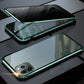 Coque Magnétique iPhone avec Protection Confidentialité – Verre Trempé Anti-Espion & Cadre Métal 360°