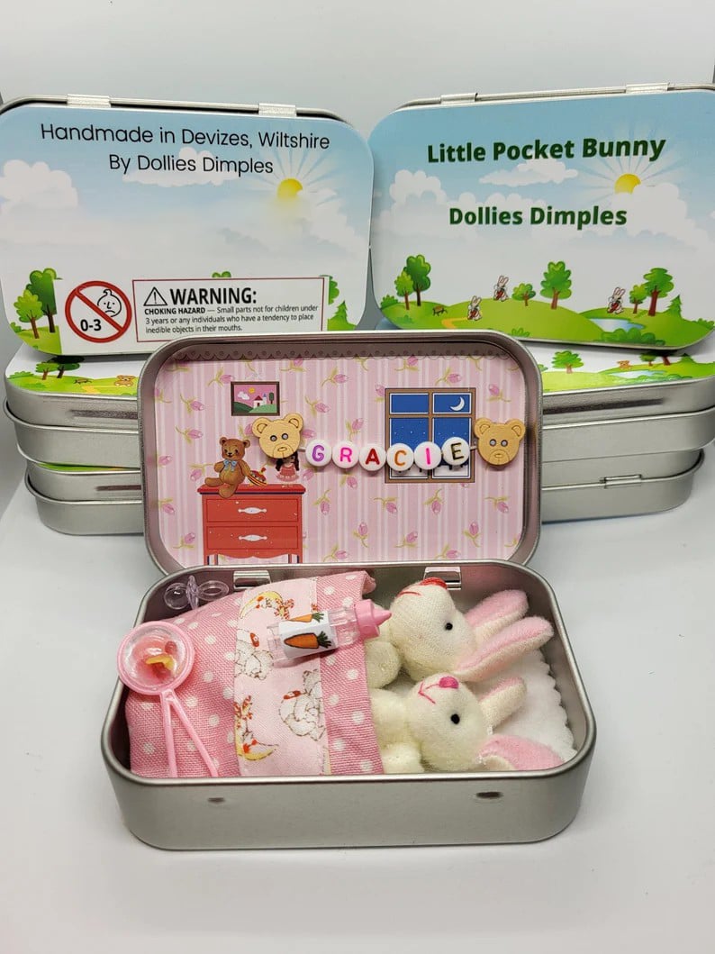 🐣 ACHETEZ 1, OBTENEZ 1 GRATUIT ! Peluche Lapin Maman & Bébé – Cadeau de Pâques Trop Mignon 🌸🧺【Offre Spéciale】