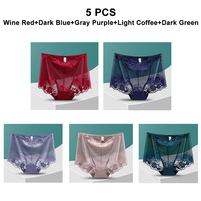 🌸50% de réduction🧶 Boxers taille haute en dentelle crochetée à la main pour femmes – Respirants, style vintage et confortables 🌸