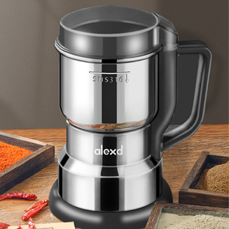 Mini Moulin Broyeur Électrique – Inox 316, Moteur Cuivre 400W Silencieux