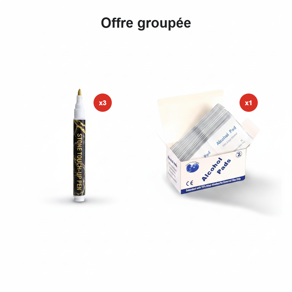 🐦Stylo marqueur doré pour pierres tombales, idéal pour restaurer les inscriptions effacées sur les tombes