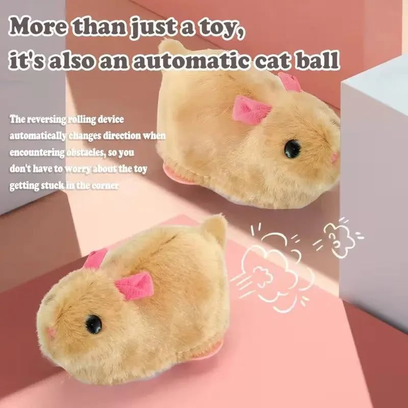 🐱 50% DE RÉDUCTION 🥳 Balle interactive auto-roulante pour chat – Mouvement aléatoire & LED intégrée – Stimule l’instinct de chasse, idéale pour jouer seul ou à plusieurs – rechargeable, résistante et amusante 🎾✨🐾