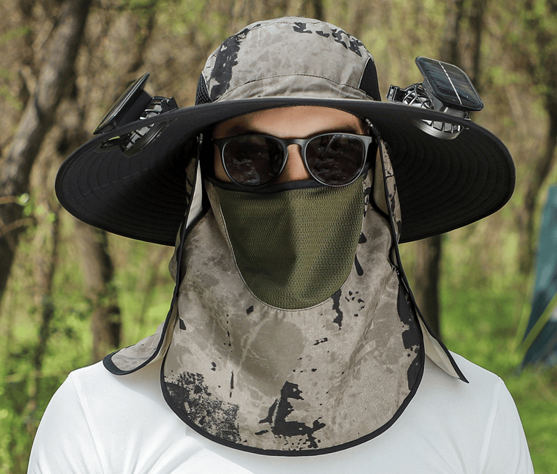 🎁 Soldes d’été –50 % de réduction 🌞 Chapeau solaire ultraléger 2026 avec ventilateur intégré – Plus léger qu’une casquette de baseball ! ⚾ (Seulement 11 oz / 312 g)