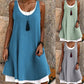 💃Robe débardeur deux pièces décontractée et ample sans manches pour femme
