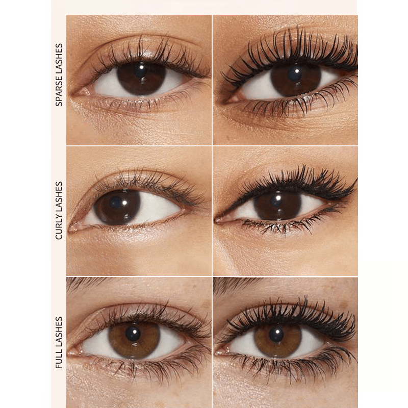 🔥1 acheté, 1 offert💖Mascara Toucher✨Tubing – duo noir et marron pour le maquillage des cils