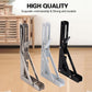 Supports d'Étagère Pliants en Acier Inoxydable – Installation Facile, Gain d'Espace & Charge 250kg