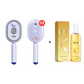 📢📢50 % de réduction⏰Brosse Électrique Cheveux – Spray Hydratant, Massage & Lissant Instantané✨📦
