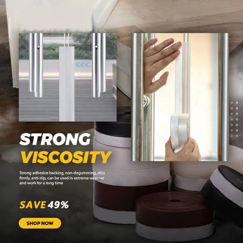 📢 PROMO FLASH : 50% DE RÉDUCTION ! 🏠 Bande d'Étanchéité pour Porte 5m – Silicone – Anti-Poussière & Anti-Insectes for Fenêtre & Porte 🚪