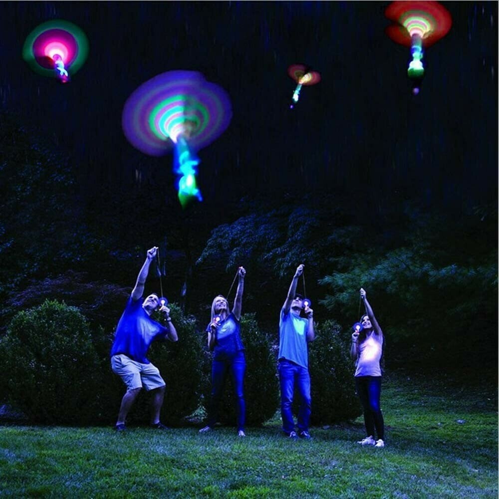 📢 PROMO FLASH : 50% DE RÉDUCTION ! 🚁 Hélicoptères LED – Plastique – Lancement 36m & Pales Lumineuses for Enfants & Fêtes 🎆