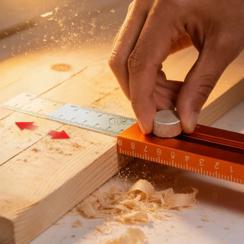 📏 Règle à niveau multifonctionnelle pour le marquage