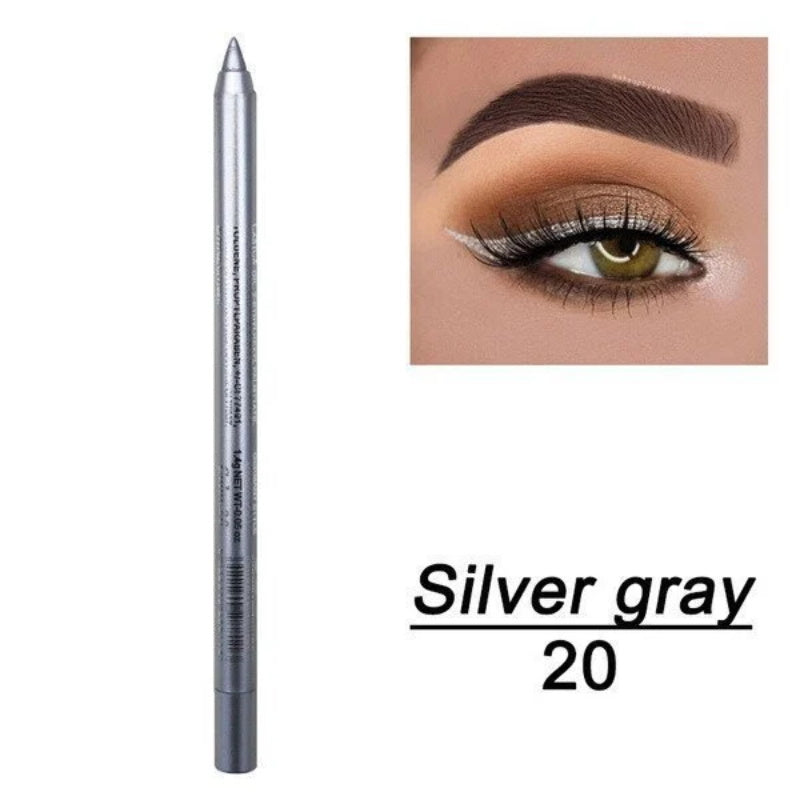 Eyeliner Coloré Longue Durée - Set de 13 Couleurs Nacrées et Mates