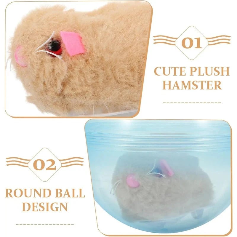 🐱 50% DE RÉDUCTION 🥳 Balle interactive auto-roulante pour chat – Mouvement aléatoire & LED intégrée – Stimule l’instinct de chasse, idéale pour jouer seul ou à plusieurs – rechargeable, résistante et amusante 🎾✨🐾