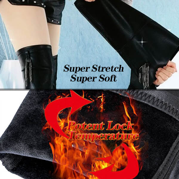 ✨Série automne hiver✨Bottes en cuir chaudes pour femme
