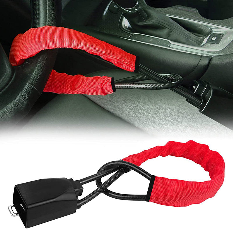 ✨ Soldes exceptionnels 50 % DE RÉDUCTION 🔥Corde de verrouillage de volant de voiture