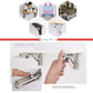 Supports d'Étagère Pliants en Acier Inoxydable – Installation Facile, Gain d'Espace & Charge 250kg