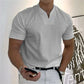 📢📢50% DE RÉDUCTION⏰Chemise de Sport à Manches Courtes pour Hommes – Col en V, Confortable & Disponible jusqu'au 5XL