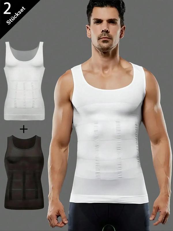 👕 50% DE RÉDUCTION 💪 T-shirt de compression ajusté sans manches – Sculptant & respirant – Parfait pour le fitness, le sport ou la mise en forme quotidienne – maintien et confort 🏃‍♂️✨
