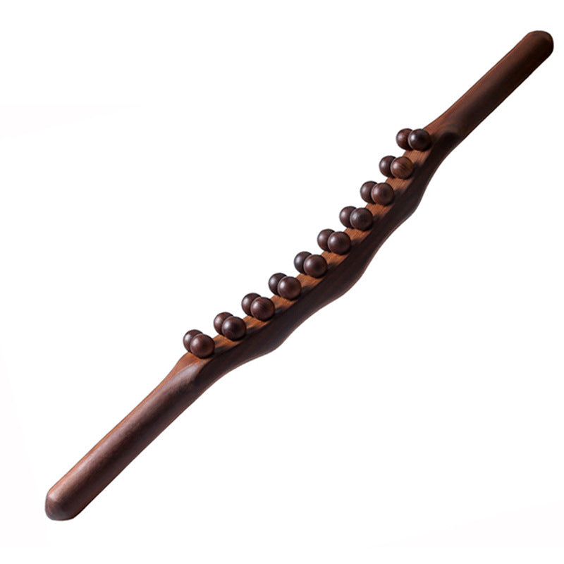 🔥 50% DE RÉDUCTION – DERNIER JOUR ! 🪵 Bâton de Massage Lymphatique en Bois – Hêtre Verni – Ergonomique & Drainant for Corps