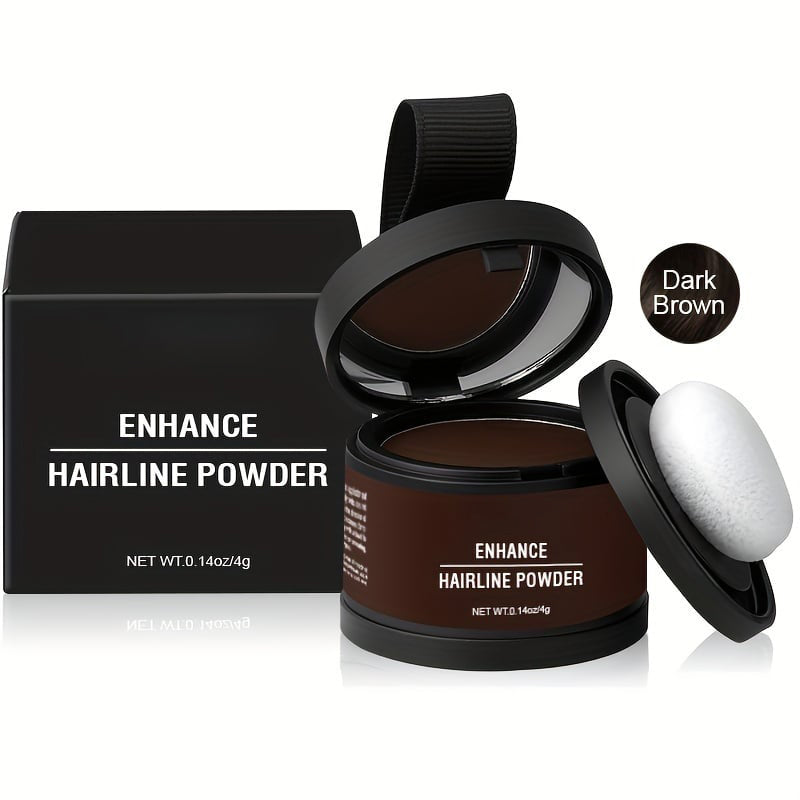 🔥💇‍♀️ PROMO SPÉCIALE 1 ACHETÉ, 1 OFFERT ! Poudre pour Racines & Repousses – Naturelle, Résistante à l'Eau, 8 Couleurs, Inclut Miroir & Houppette, Couverture Express ✨