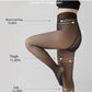 ❄️Leggings en polaire moulants à couture unique✨Restez au chaud. Affichez une silhouette parfaite💕
