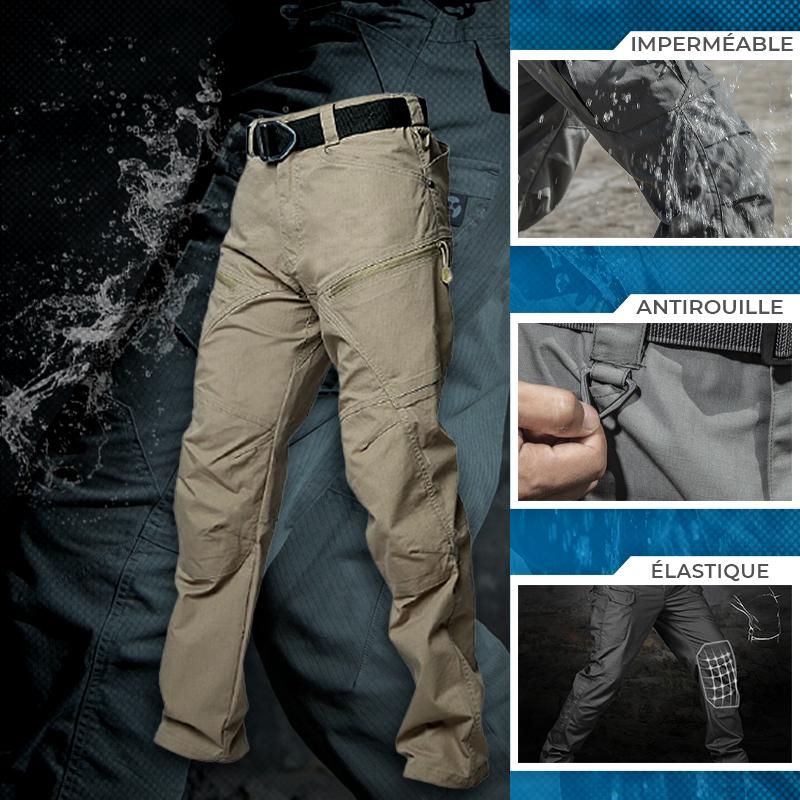 ✨Pantalon Imperméable Plein Air - Coupe-Vent avec Taille Élastique pour Randonnée et Voyages🌧️🏔️