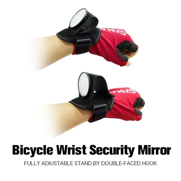 Sécurité du poignet à vélo vue arrière