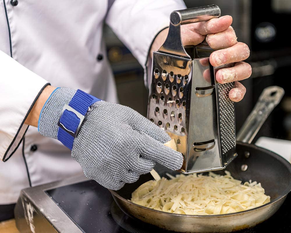 📢📢50 % de réduction !! ⏰Gant en métal à mailles en acier inoxydable de qualité alimentaire