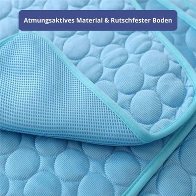 🐾 50% DE RÉDUCTION ❄️ Coussin rafraîchissant été pour animaux – Gel auto-refroidissant & non toxique – Confort optimal pour chiens et chats – idéal pour les journées chaudes à la maison ou en voyage ☀️🐶🐱✨