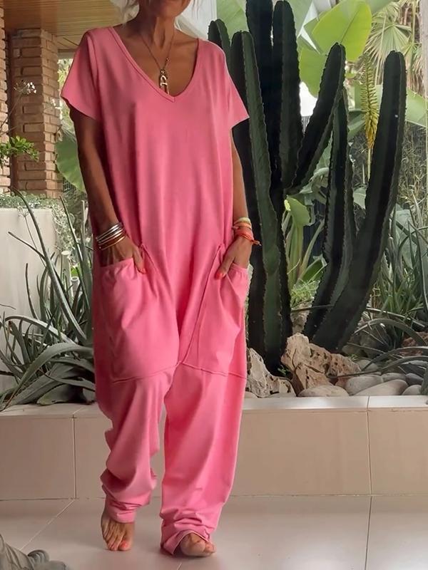 💕Combinaison unie pour femme