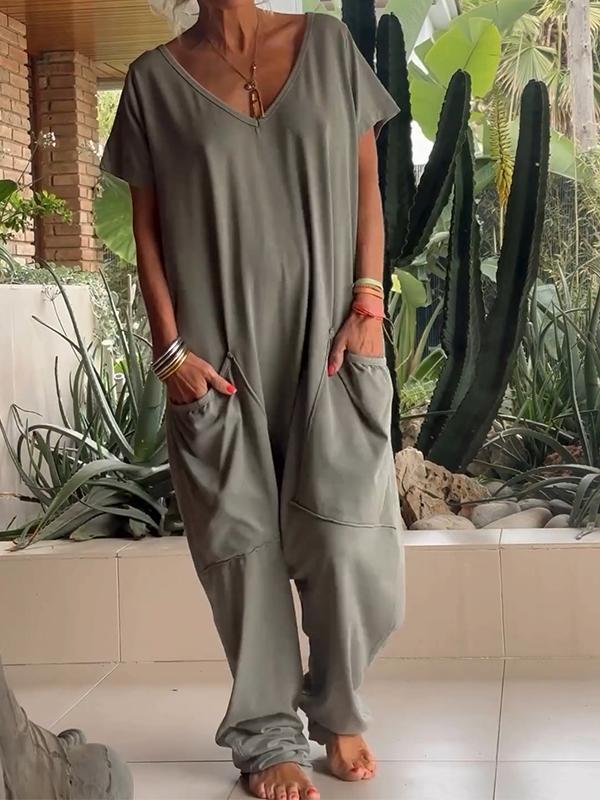 💕Combinaison unie pour femme