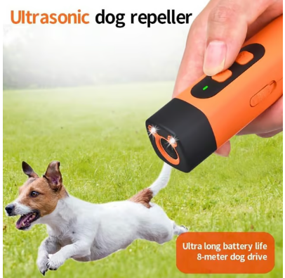 Dispositif Anti-Aboiements à Ultrasons – Répulsif Humain, Portée 15m, Efficace Chiens & Chats