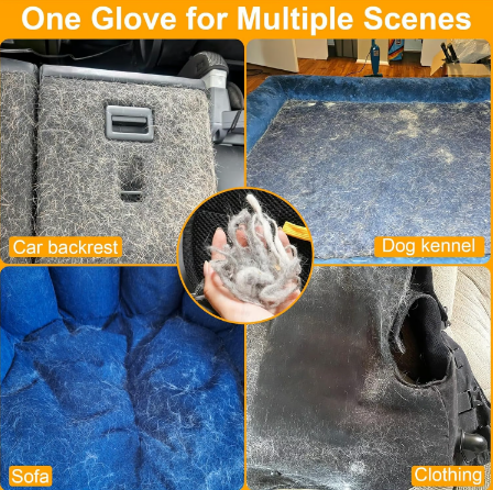 ✨️Gants antistatiques pour l'épilation des animaux de compagnie