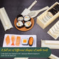 📢📢40% DE RÉDUCTION !! ⏰ Kit à Sushi 5-en-1 – HIPS – Moules Multifonctions & Facile à Nettoyer for Maison