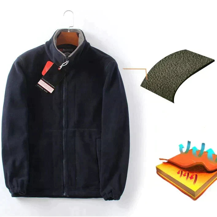 📍🎁Veste chaude rembourrée double couche unisexe