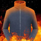 📍🎁Veste chaude rembourrée double couche unisexe