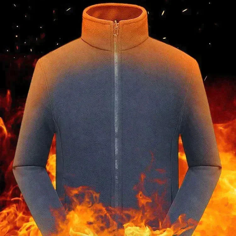 📍🎁Veste chaude rembourrée double couche unisexe