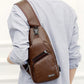 💼 Sacoche Multifonctionnelle Homme – Cuir PU – Multiples Poches & Compatible Ordinateur for Bureau & Voyages
