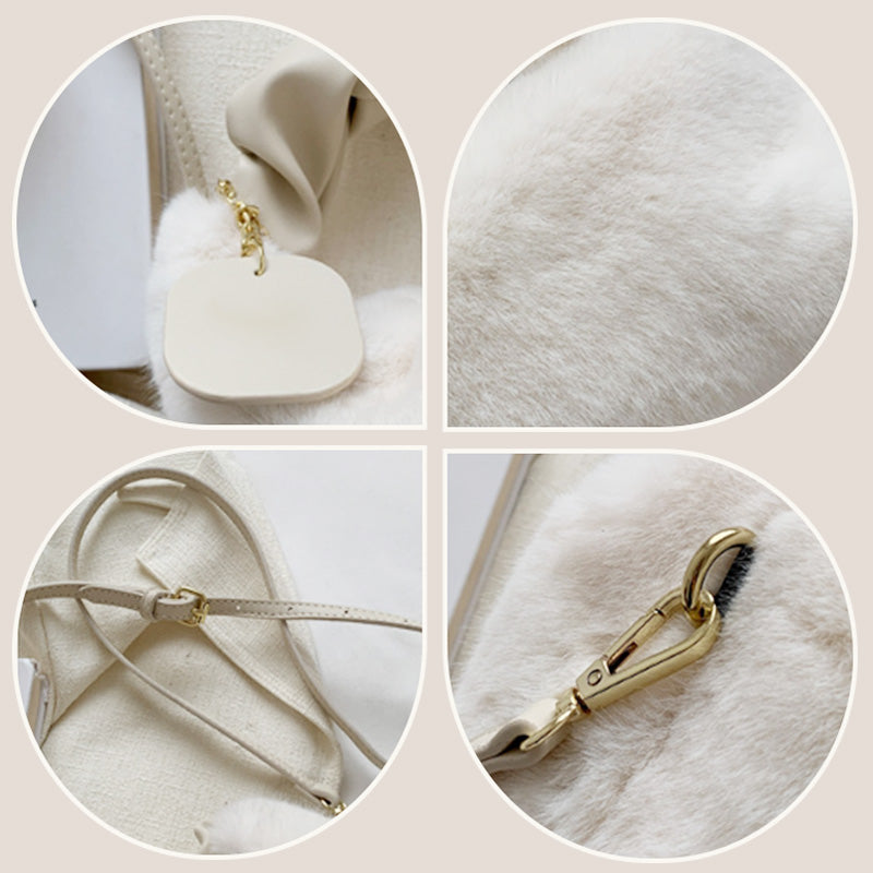 🎁NOUVEAUTÉS 2026 50% DE RÉDUCTION👜Le meilleur cadeau pour elle - Nouvelle tendance mode : sac multifonctionnel et doux pour la peau, en coton synthétique.