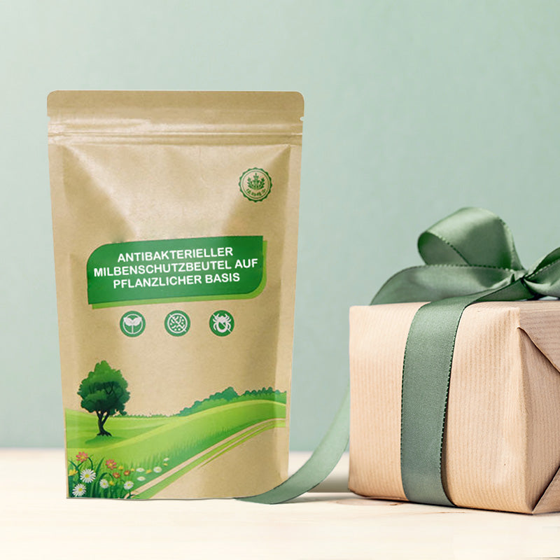 🌿 Sachet anti-acariens antibactérien – Extraits de plantes naturelles (racine de Stemona, armoise, menthe) – Protection durable, parfum herbacé rafraîchissant – Sans danger pour femmes enceintes et bébés – 10 sachets 🛏️✨