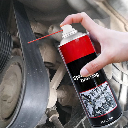 Spray Lubrifiant et Silencieux pour Courroies de Moteur Automobile