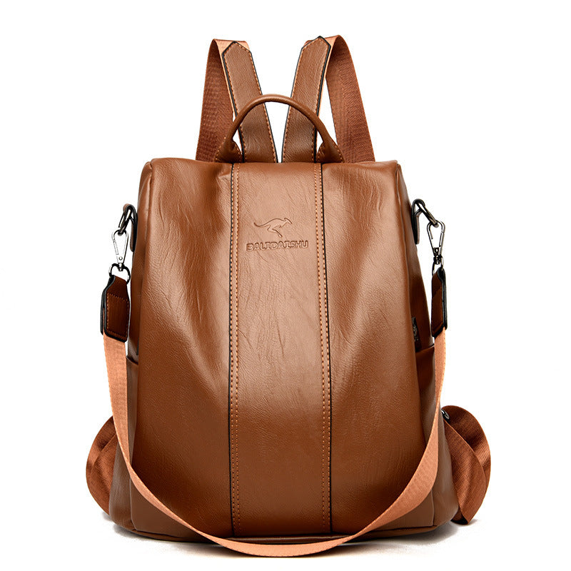 📢📢50 % DE RÉDUCTION !! ⏰ Sac à Dos Femme Grande Capacité – PU, Texture Gaufrée, Élégant 👜